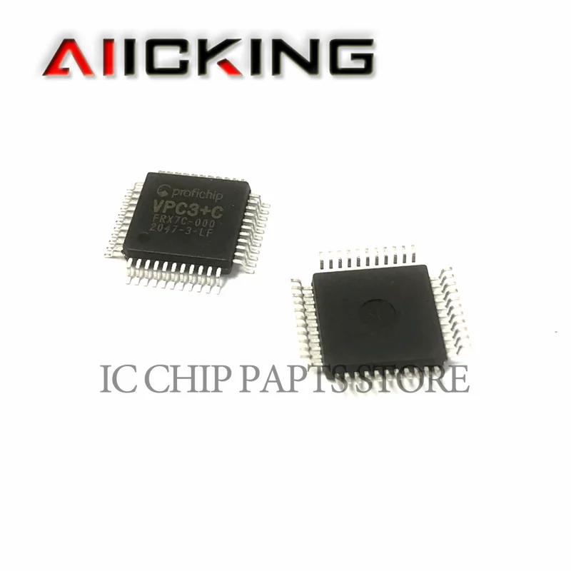 VPC3+C Free Shipping 2pcs/lots), PQFP44 Communication chip with processor interface, 100% Original In Stock