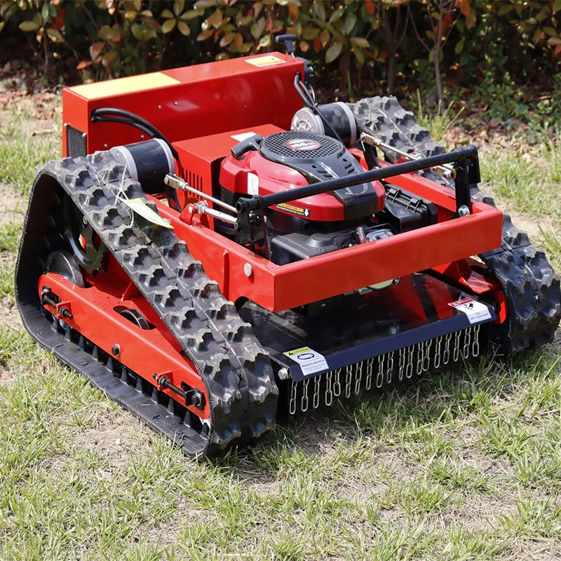 Factory Outlet Public Gasoline Powered Brush Cutter Robotic Remote Control Small Lawn Mower