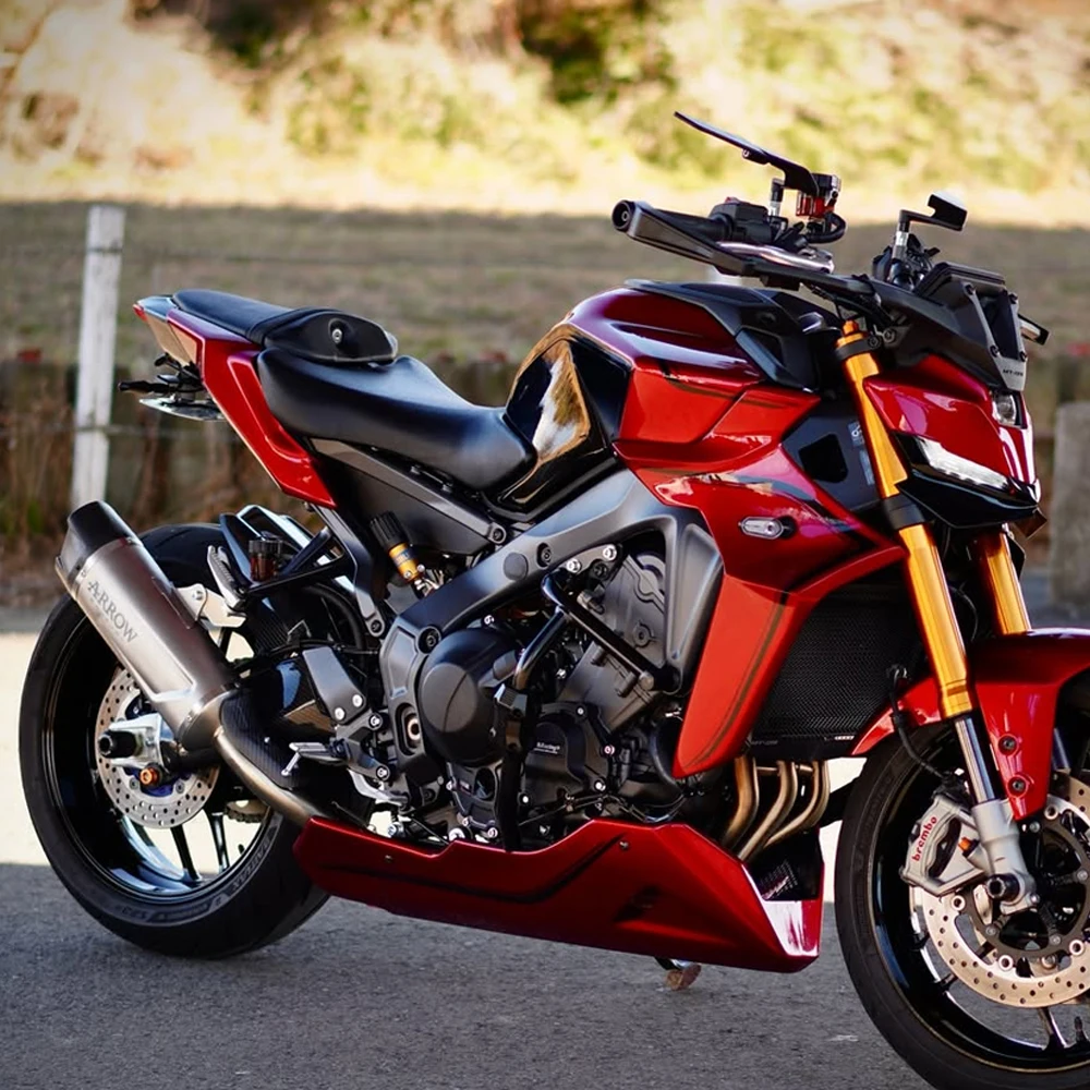 شريط حماية محرك الدراجات النارية لياماها MT-09 SP 2024 2025 2026 FZ-09 غطاء حماية المحرك