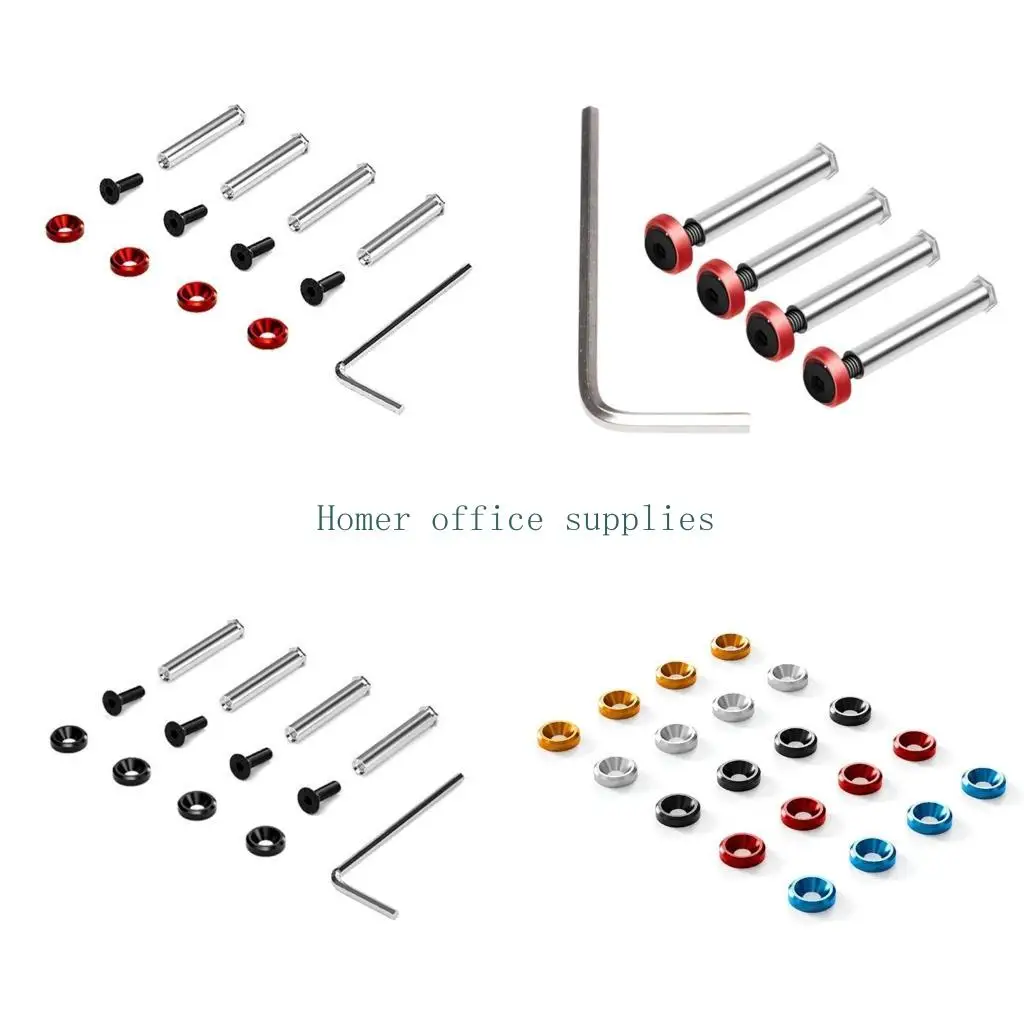 

K43B PremiumAnodized Aluminum Alloy Screws Lock Nut for Computer Case CPU Cooling Fans