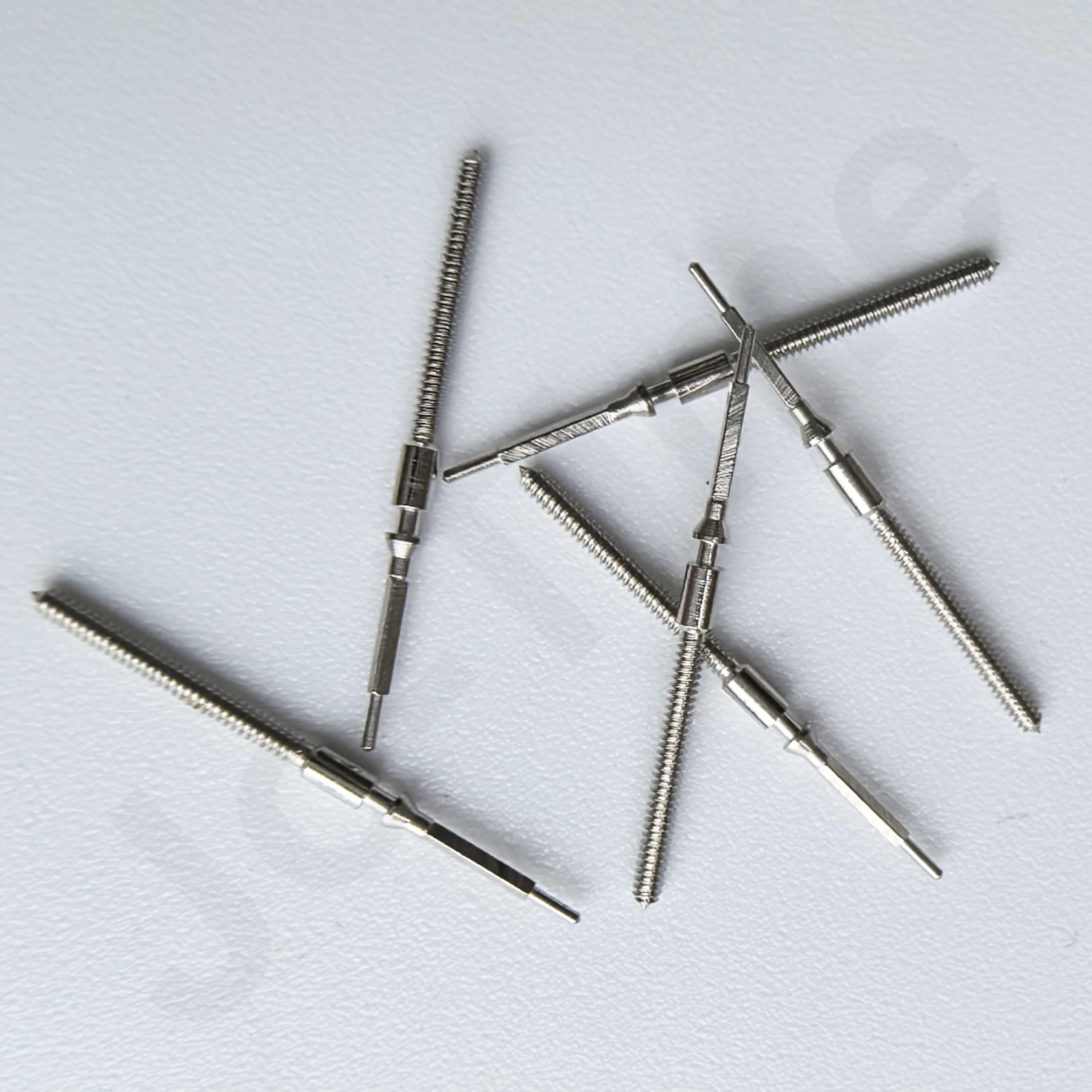 Outil de réparation de mouvement de tige 3135, tige d'enroulement de mouvement 3135, tige de poignée en acier, tiges de montre en métal 3186 3130 universelles, 1/5/10 pièces