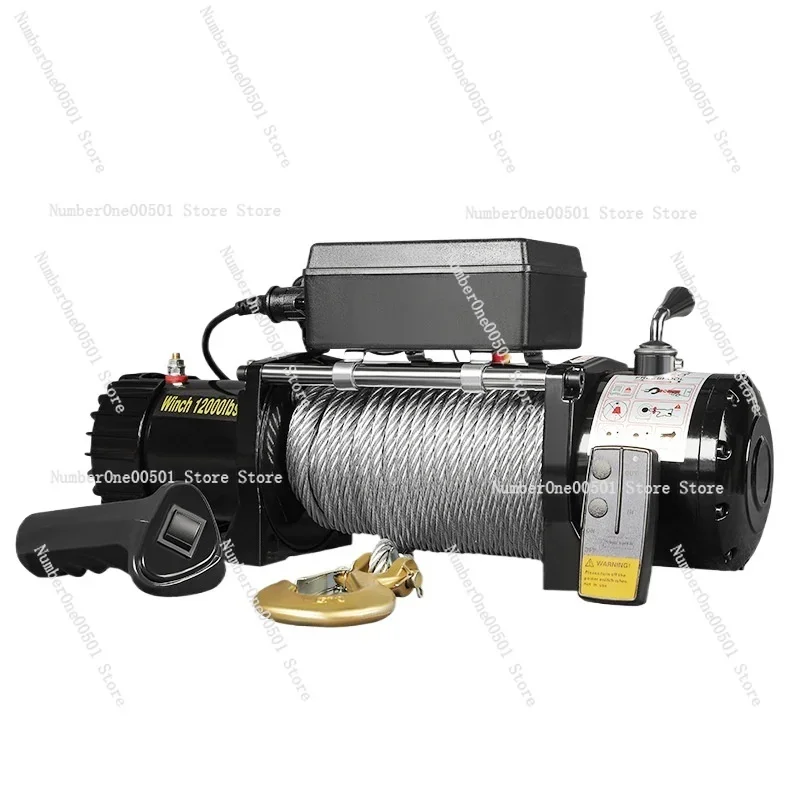 

12V 24V Electric Winch Off-Road Vehicle Recovery Heavy Duty Towing Lifting Winch for Jeep Truck ATV