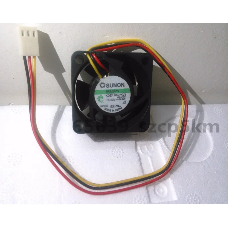 d 1PCS Super Silent MagLev 3-Pin Fan For Sunon KDE1204PKV3 | 12V 5200RPM 6.3CFM 18dB 40×40×10mm 4CM New
