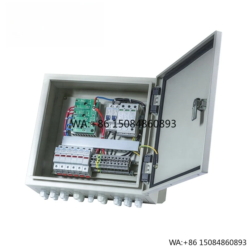 

PV Smart Combiner Box 8 In 2 Out SPD Surge Protector for Solar PV System