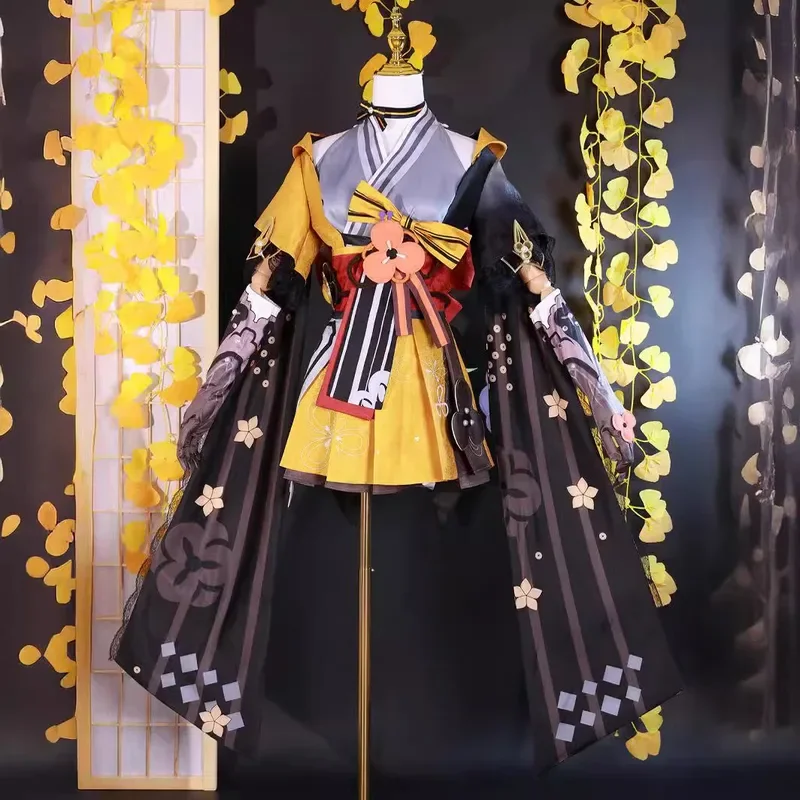 ZA01 en Stock disfraz de Cosplay de Chiori conjunto completo traje de Cosplay de Chiori vestido peluca zapatos Genshin Impact trajes de Cosplay de Chiori CostZa0 @