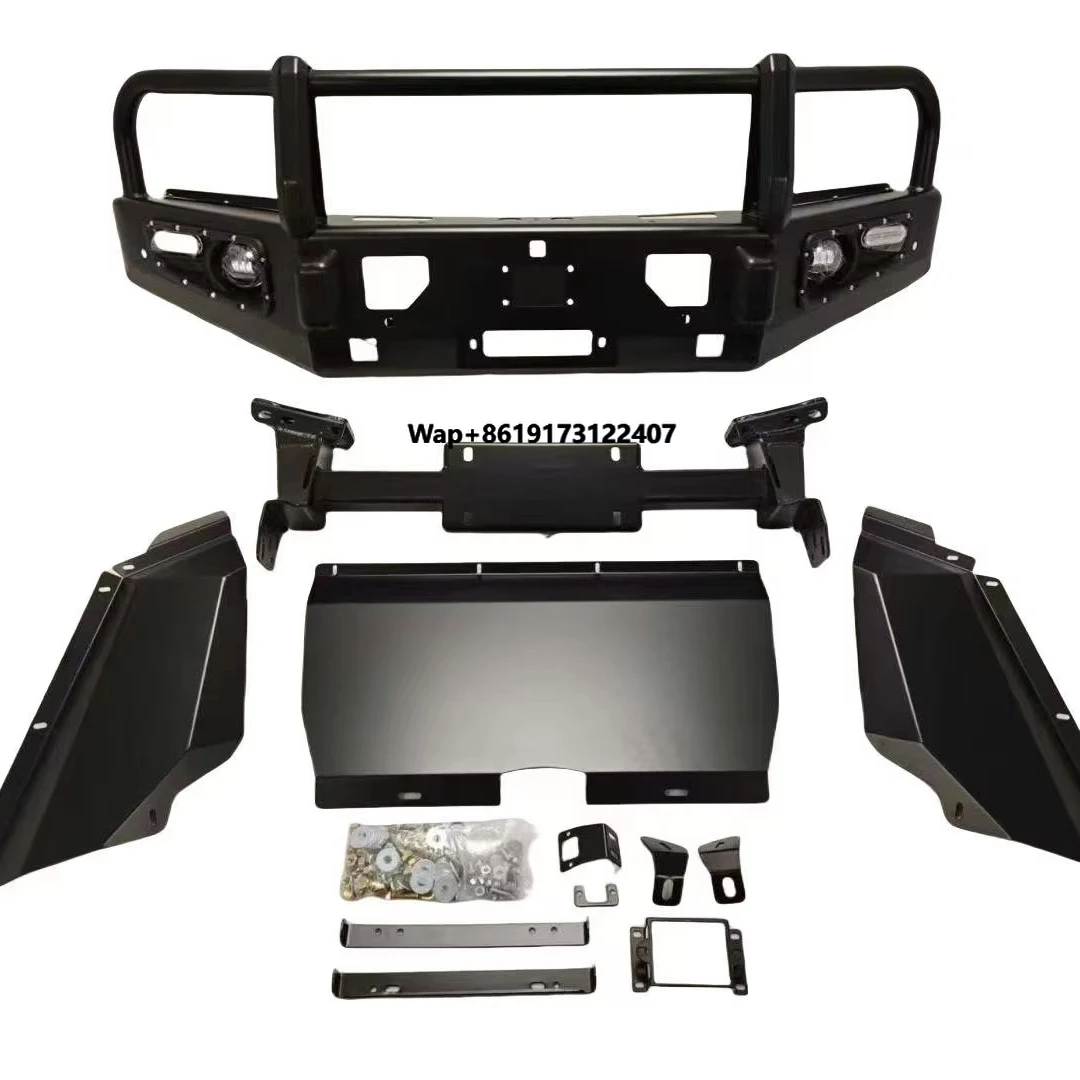 

Steel Sports Front Bumper Bull Bar No Loop for LC250 2015-2021 Exterior Accessories with Easy Installation