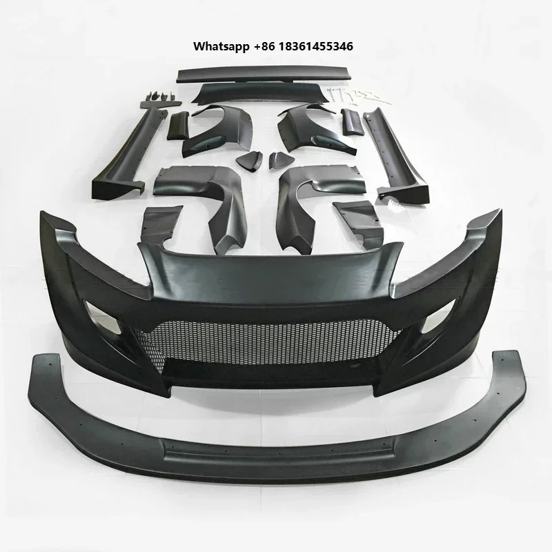 For S2000 modified resin Front bumper side Skirt wheel eyebrow Tail wing Front Lip Fender vent surround Car Body kit