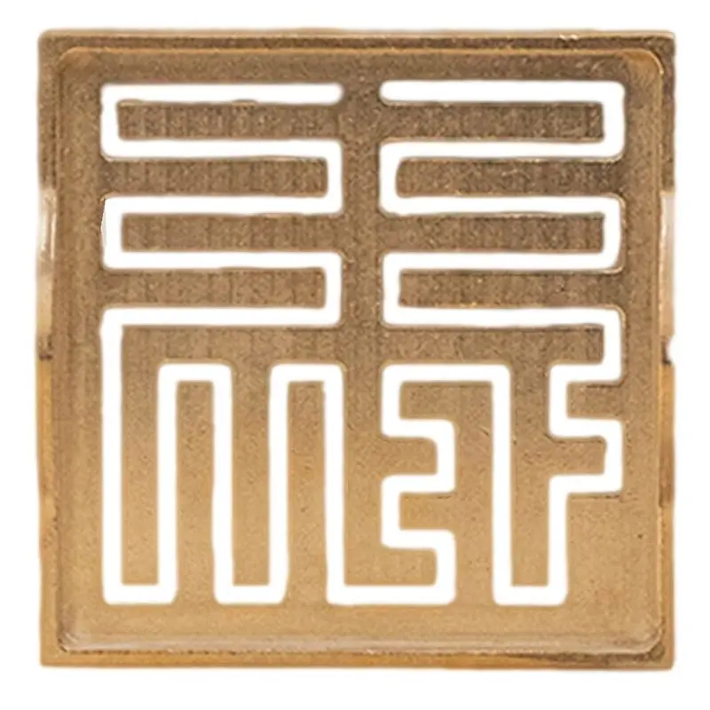 BHBD-Incense Stamp Tool Square Double Ear Incense Stamp Model Incense Burner Tea Room Office Temple Ornaments