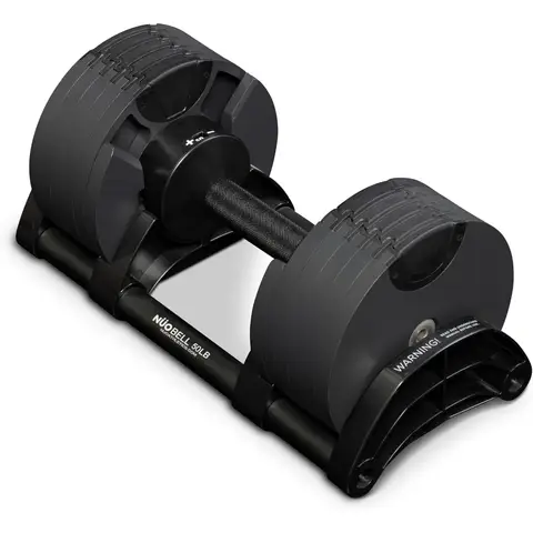 Nuobell Gym Army Adjustable Dumbbells: 5 to 50 Pounds for Men and Women - Ideal for Strength Training
