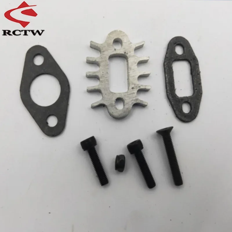 Thickened Exhaust Pipe Gasket for 1/5 Hpi Rovan Kingmotor Rofun Baja 5B 5T 5SC Engines Parts