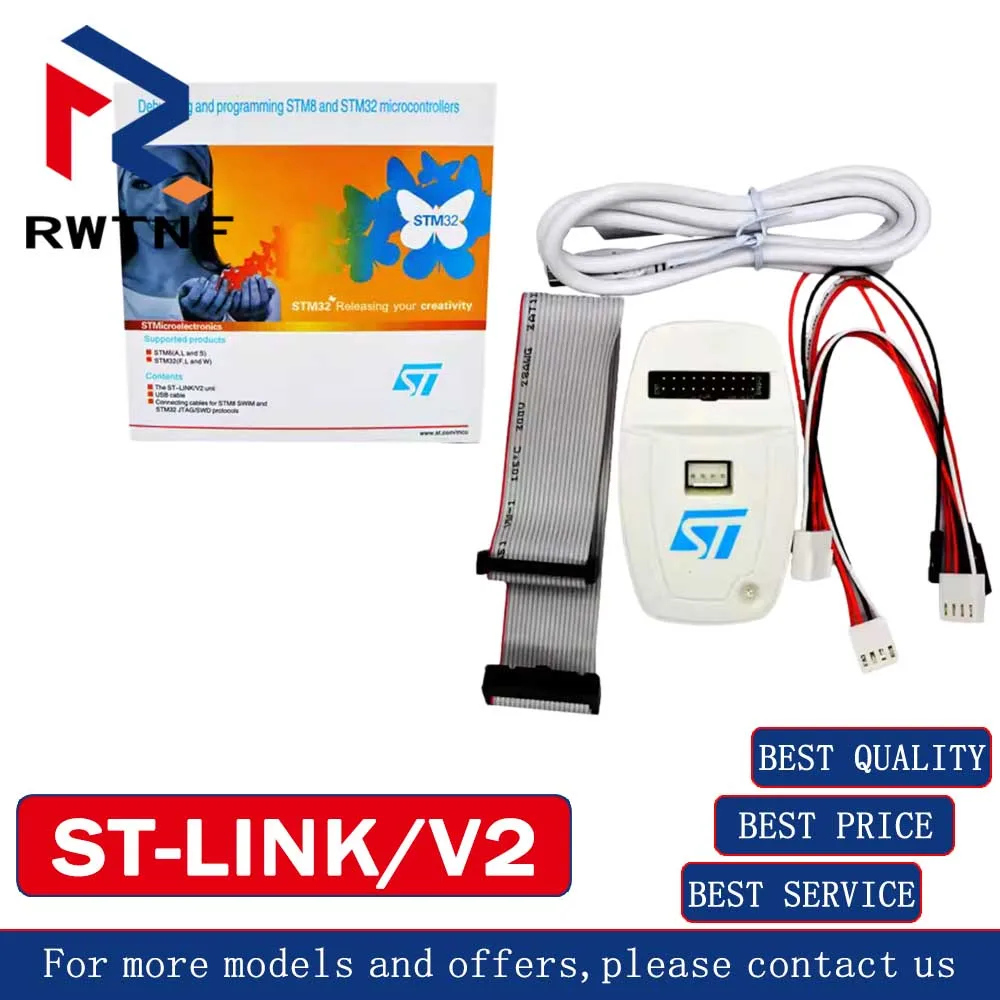 ST-LINK/V2 New Original STM8, STM32 - Debugger, Programmer (In-Circuit/In-System)