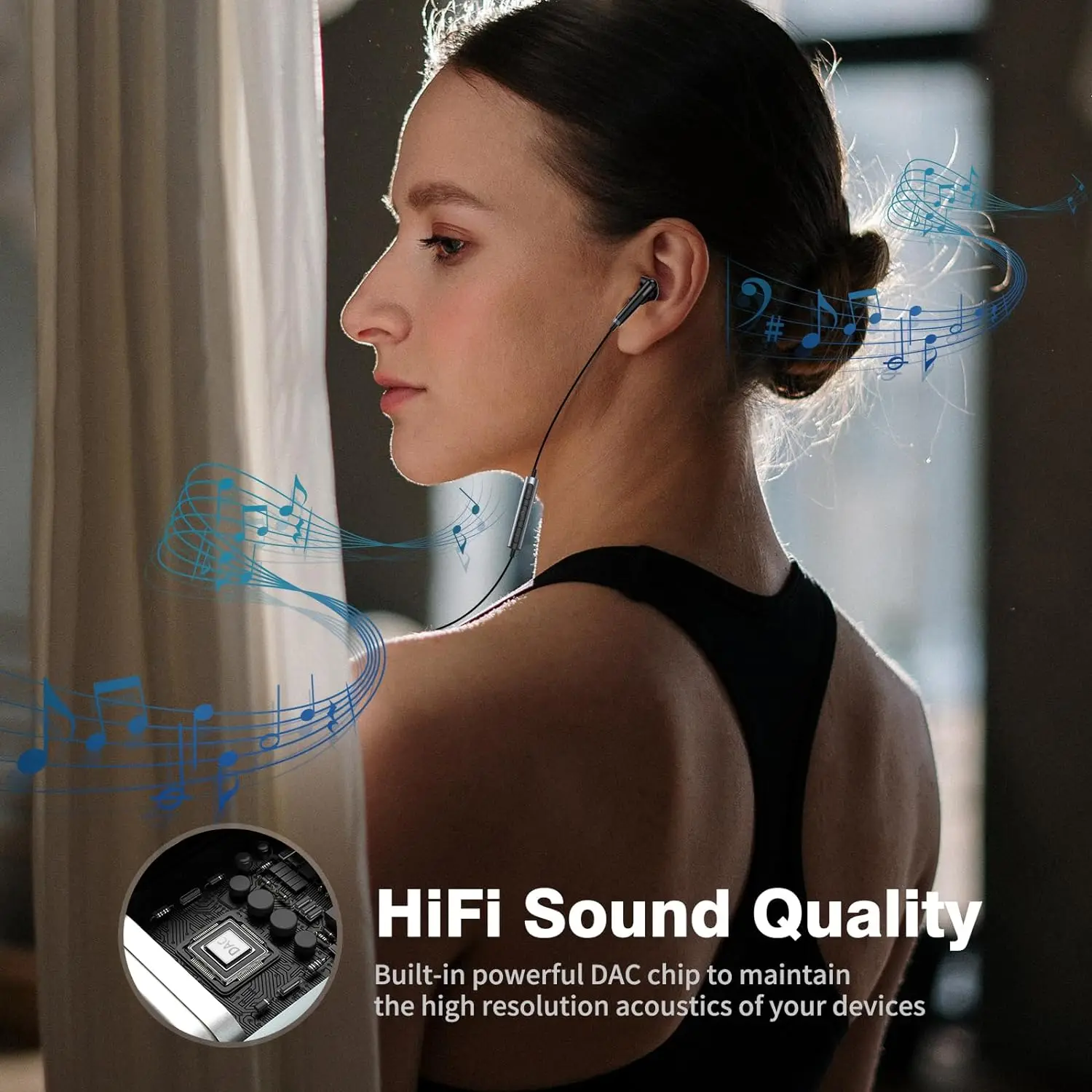 3.5mm/ USB C Earphones for Google Headphones Pixel 7a Pixel 7 6 Digital Wired Earbuds with Mic Samsung Motorola Type C Headsets