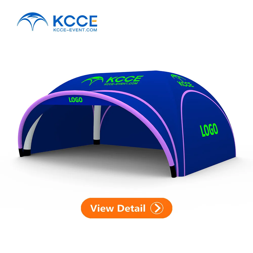 

2025 New Design Long Marquee Tent Personalized Inflatable Gazebo Airtight Canopy Spider Dome Tent for Event Brand Activities