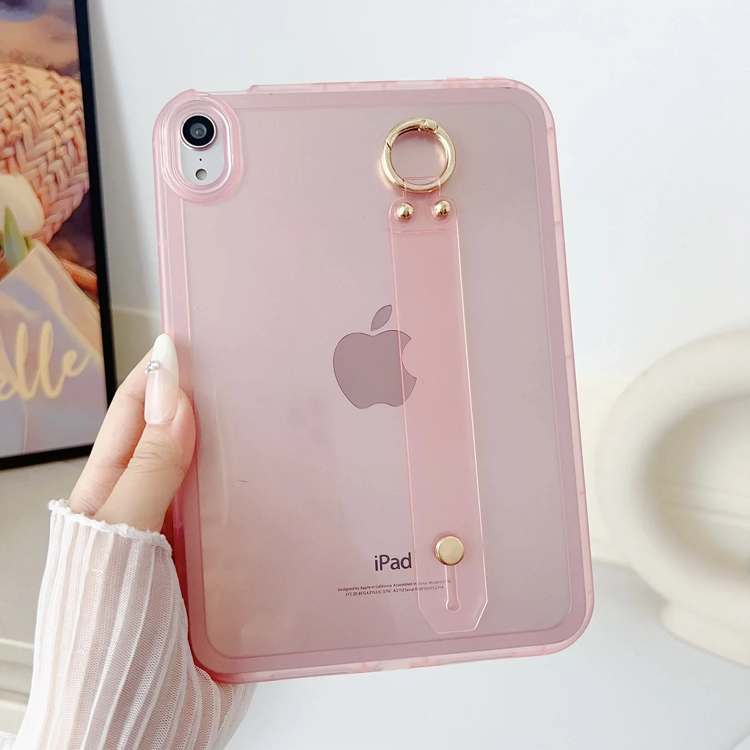 حافظة لجهاز iPad 7 8 9 10th Air 4 5 Pro 2024 2025 9.7 10.2 10.5 10.9 11 بوصة Mini 1 2 3 6 Generation غطاء لوحي لليد