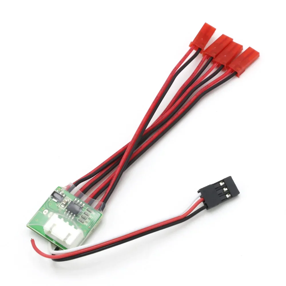 Contrôleur de veilleuse étanche pour drones télécommandés, bande lumineuse LED, avion, véhicule RC, 3s, 4s, 6s, RC