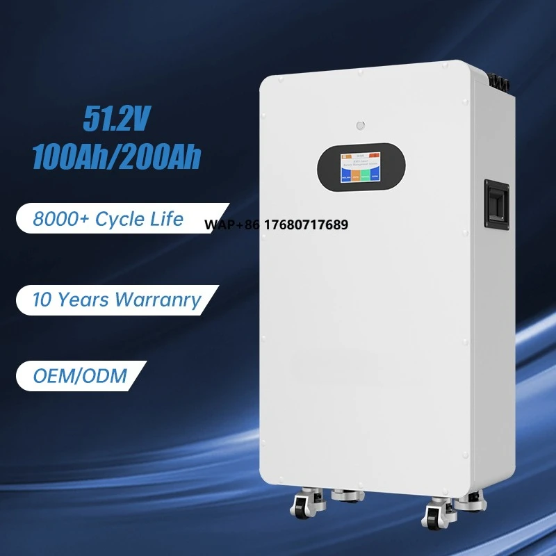 

Residential Energy Storage System, Wall Mounted 15KWh 16KWh Home Solar Battery for Daily Backup