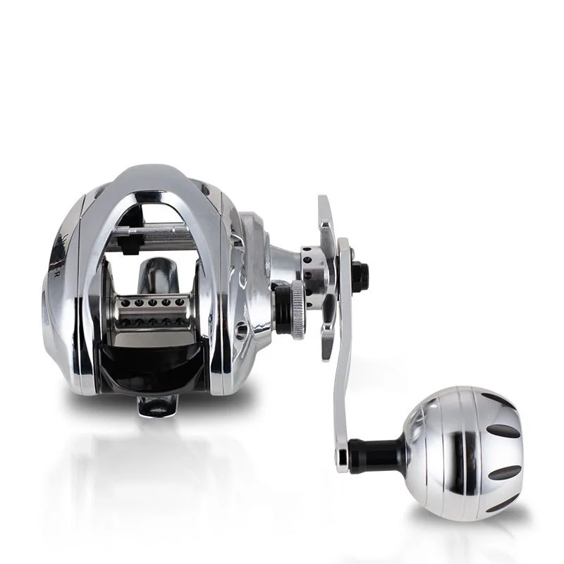 

WOEN Sea fishing Baitcasting reel LH5000 all-metal Deep line cup Boat fishing reel 7.1:1 speed ratio Fishing gear