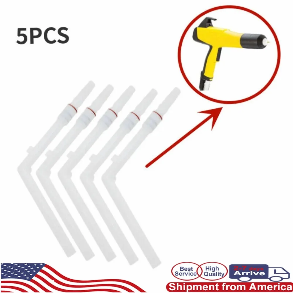 Tpaitlss 5 PCS 2324123 Wagner Electrostatic Powder Coating Gun Hi-Q Inner Powder Tube