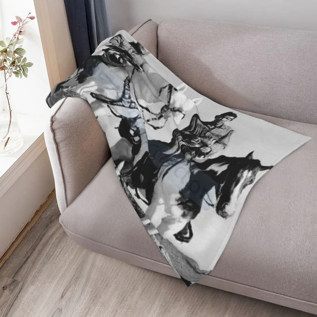 بطانية The Lone Ranger And Tonto رمي شعر هدية شخصية لمصممي الشعر #3