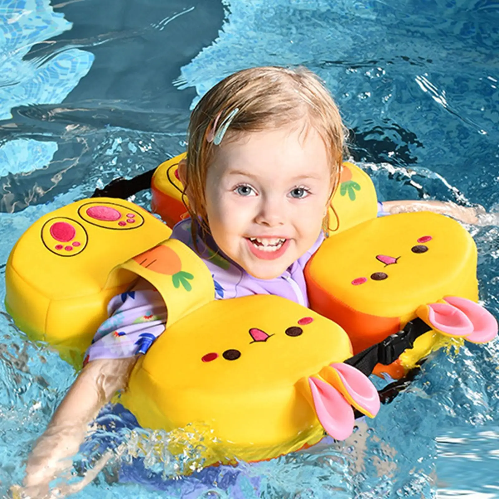 

Non Inflatable Float for 4 Months to 4 Yeas Old Soft Child Infant Pool Float