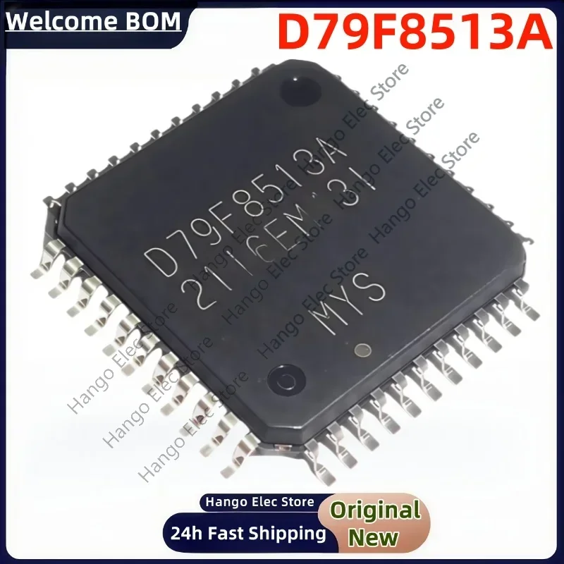 

2PCS/Lot Original D79F8513A QFP44 UPD79F8513AGB QFP-44 IC Chip