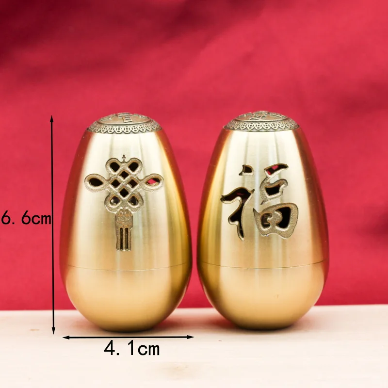 

Латунная грелка для рук с функцией снятия стресса, карманная печь, каталитическая печь с вращающейся крышкой, портативная, с постоянным нагревом, из латуни.