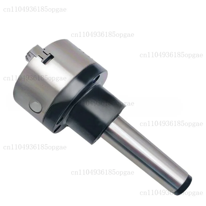 Rotary Chuck 2/3/4 Taper Handle Flange Three-jaw Four-jaw Fixed Lathe Tail Seat Fixed Chuck