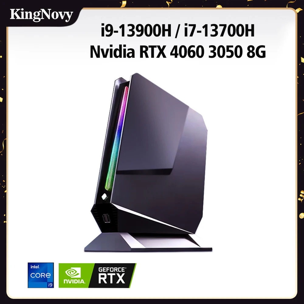 

Игровой мини-ПК Intel i9 13900H 12900H i7 13700H 12700H Nvidia RTX4060 3050 8G настольный компактный мини-компьютер DDR5 PCIE 4,0 WiFi6