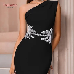 YouLaPan Luxury Crystal Pearl Bride Waist Belts Elegant Women Wedding Dress Belts Banquet Party Gown Waist Ornaments SH742