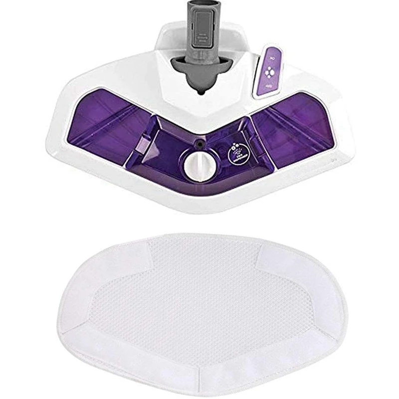 15 قطعة من وسادة الممسحة المصنوعة من الألياف الدقيقة القابلة للغسل، أجزاء ممسحة بديلة لممسحة البخار Polti Kit Vaporetto