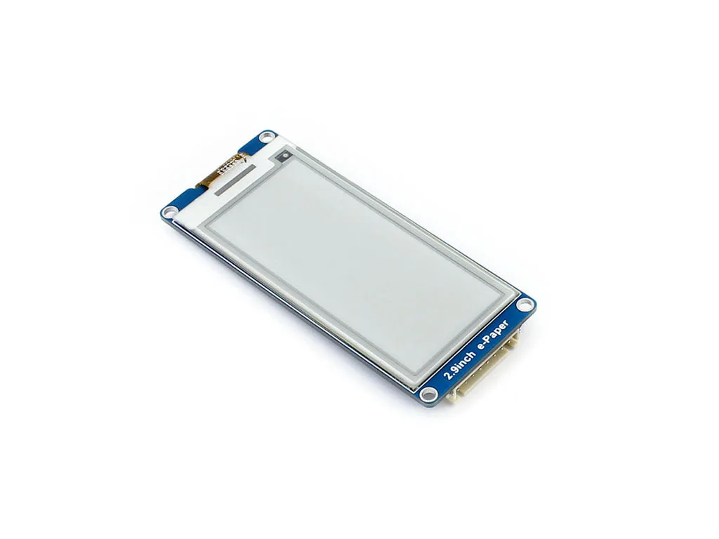 For 2.9inch E-Ink Display Module 296x128 Partial Refresh SPI Raspberry Pi