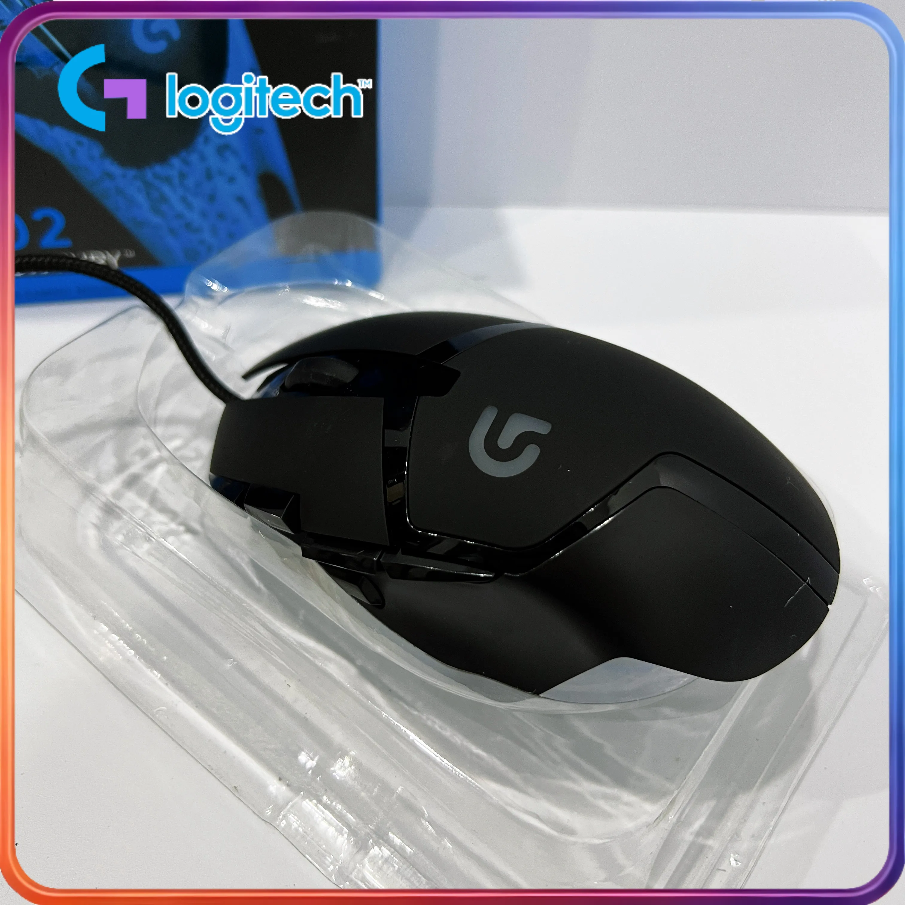 

[Limited-Time Offer] Logitech G402 Gaming Mouse, 4000 DPI, 8 Silent Buttons, Ergonomic Design