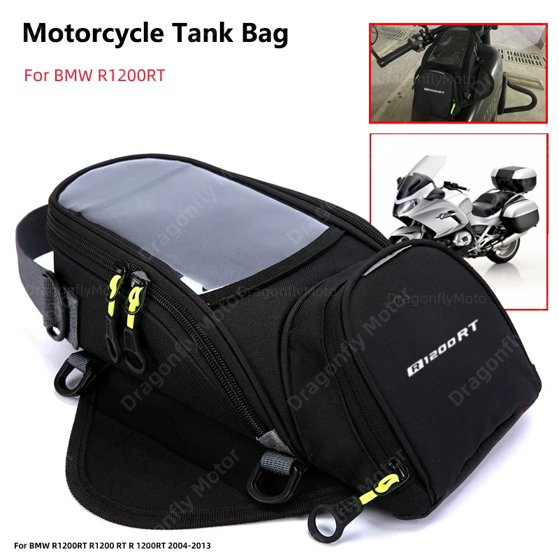Motorcycle Fuel Bag Mobile Phone Navigation Tank For BMW R1200RT R1200 RT R 1200RT 2004-2013 Small Oil Reservoit Package