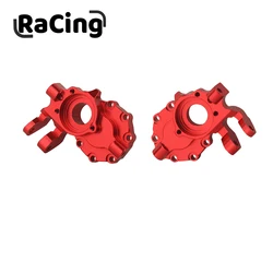 2pcs TRX4 Aluminum Inner Front Axle Portal Drive Cover Housing for 1/10 RC Crawler Car TRX-4 Front Axle Steering Upgrade Parts
