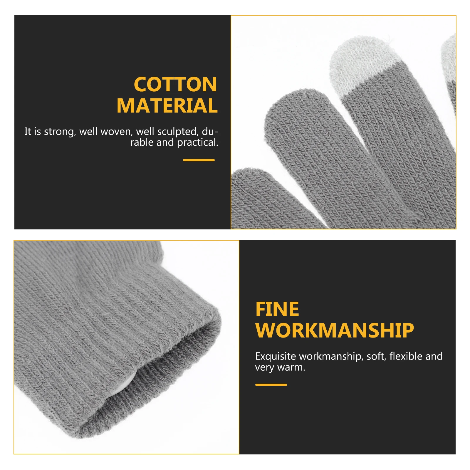 

Touch Screen Heated Gloves Warm Work Electric Warming Hand Ski Touchscreen Heating Thermal