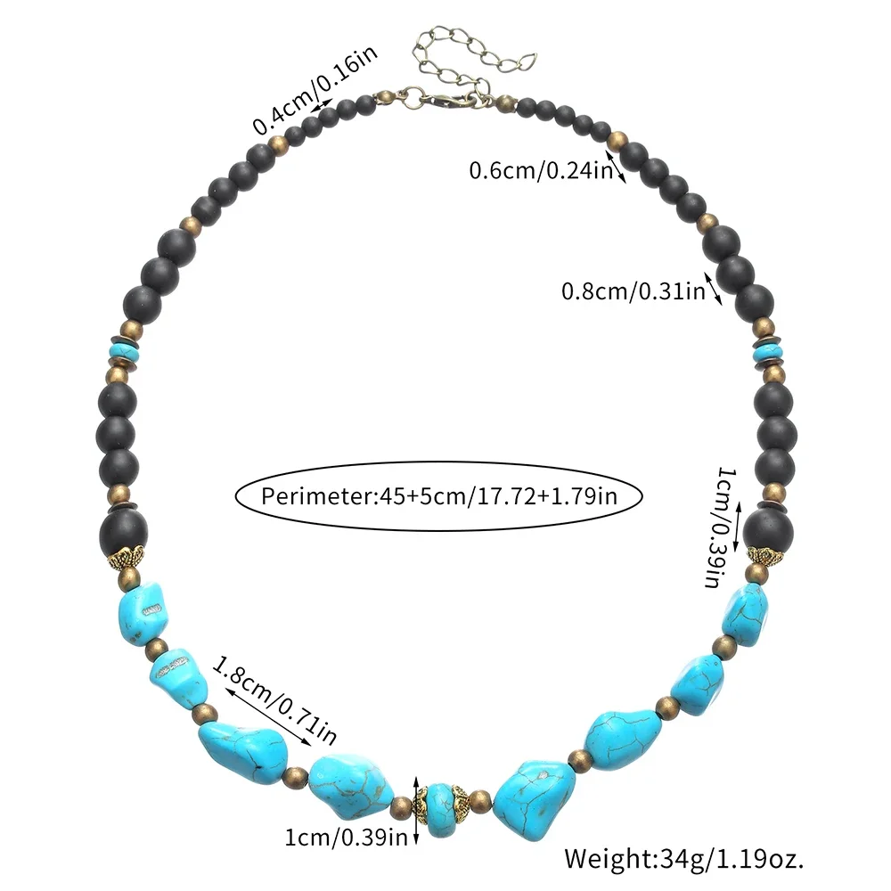 جديد الرجال الفيروز قلادة تصفح فاسق قلادة قلادة فريدة من نوعها المتخصصة تصميم الهيب هوب قلادة Acero غير قابلة للأكسدة Joyeria De Mujer #5