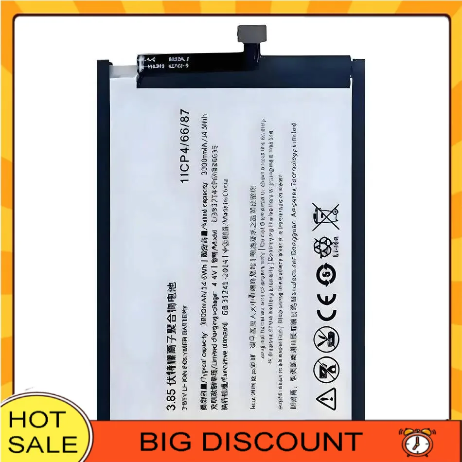 

LI3937T44P6H886639 Reliable Power Supply Mobile Phone Battery 3800Mah For Zte Nubia Red Magic Mars Devil NX609J