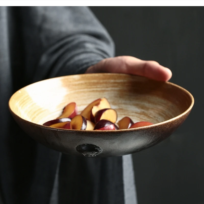 

stoneware handmade commercial tableware household ceramic large soup CN(Origin)