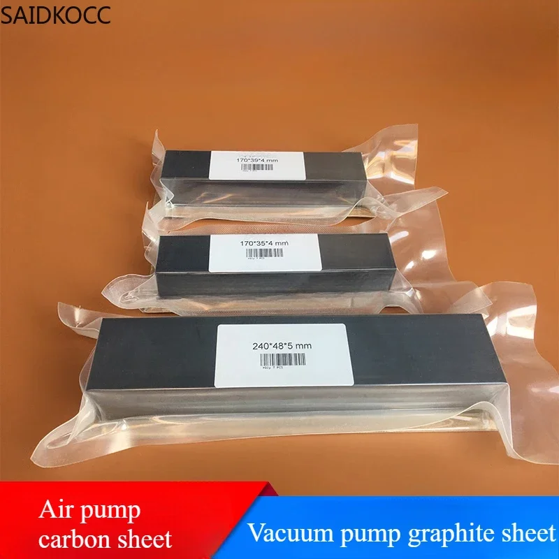 SAIDKOCC grafit Plaka Paneli vakum pompası karbon levha ZYBW60F80EB BASKI MAKİNESİ ZBW250G hava kurutma hava pompası grafit levha