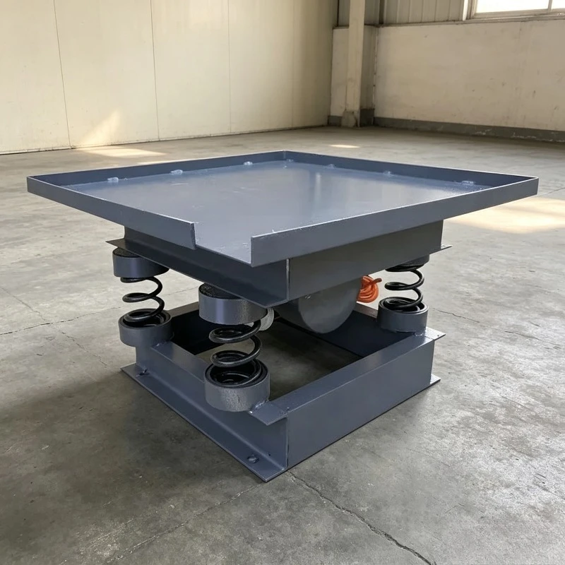 High Precision Lab Concrete Vibrating Table 50x50cm Cement Block Compaction Platform