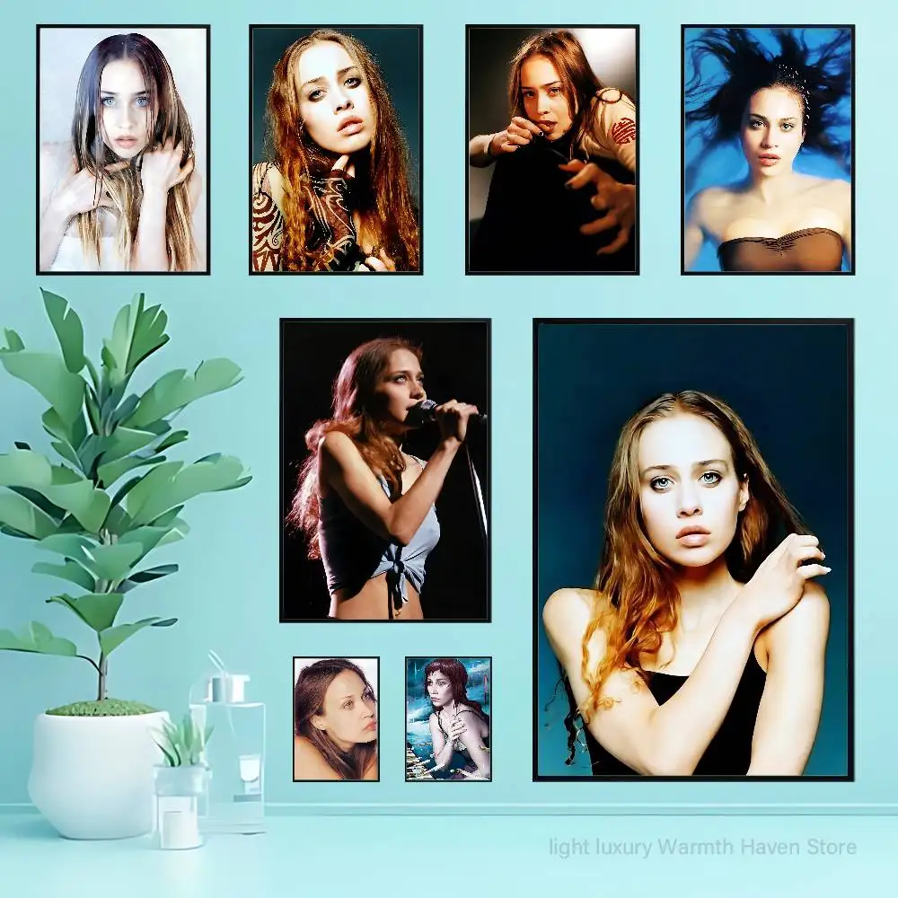 

Singer F-Fiona A-Apple Poster Waterproof HD Wall Art Decal Self-Adhesive Aesthetic Decor For Home Living