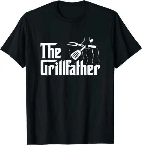 NEW LIMITED The Grillfather BBQ Grill & Smoker - Barbecue Chef T-Shirt