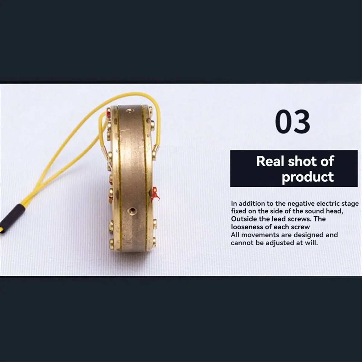 TCE 34mm Large Diaphragm Microphone Core Recording Condenser Mic Capsule Microphone Accessories