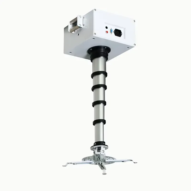 Ceiling Recessed Projector Mount Motorized Lift Bracket Remote Control Ceiling Electric Motorized Projector Lift