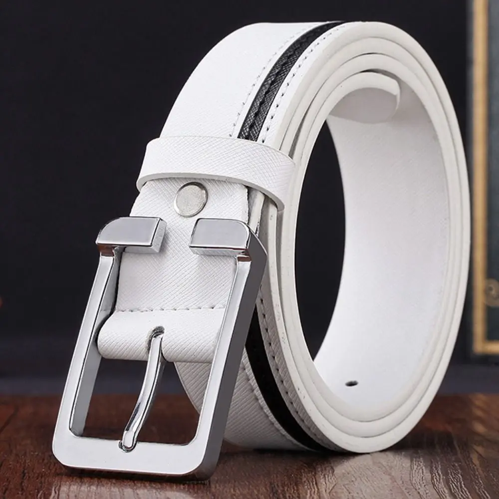 Retro Luxury Design Genuine Leather Belt Casual Versatile Waist Strap Trendy Brand Business Belt