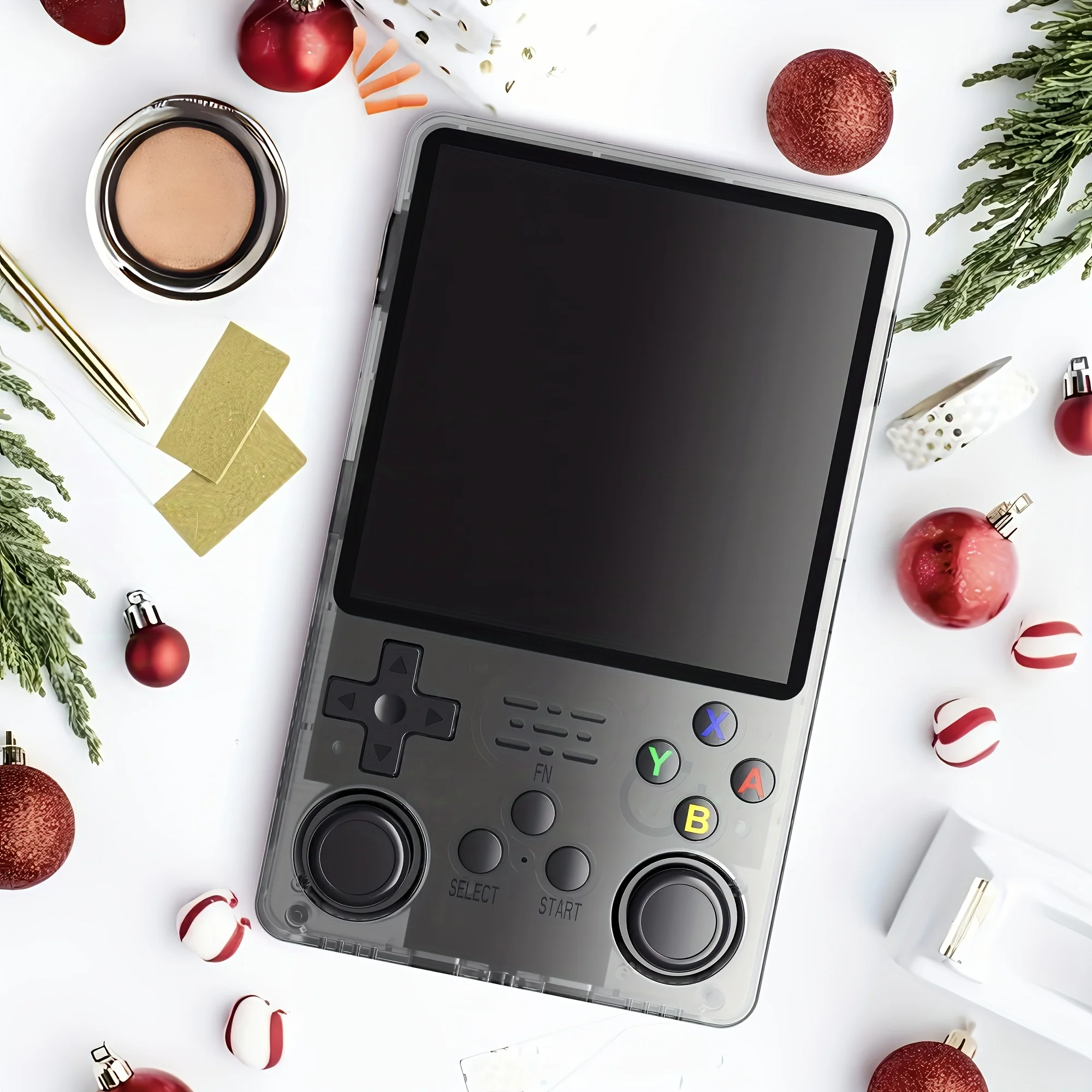 Aroks R36S ريترو لعبة فيديو وحدة التحكم 3.5 بوصة IPS شاشة لينكس نظام R36 الترا المحمولة جيب لعبة المحمول وحدة التحكم 64 جيجابايت الألعاب #5