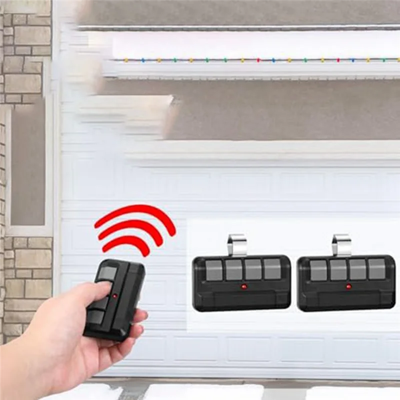 

Highly Recommended-3Pcs 894LT Four Button Door Opener Remote For 972LM/974LM/372LM/374LM,Clone 811LM,61LM Or 361LM
