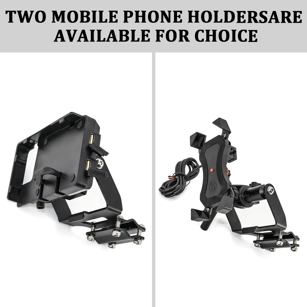 2018-2019 Motorcycle Front Phone Stand Holder Phone GPS Navigaton Plate Bracket For Honda Africa Twin CRF1000L CRF 1000 L