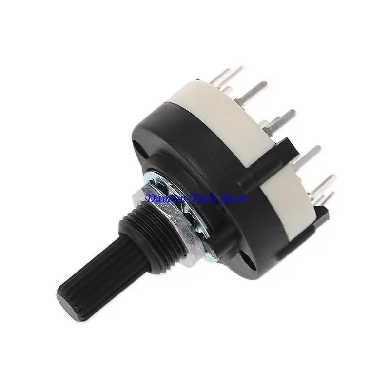 57BE 2 عمود 6 Way / 3 Pole 4 Way Rotary Switch جودة جيدة POST من الدرجة الأولى