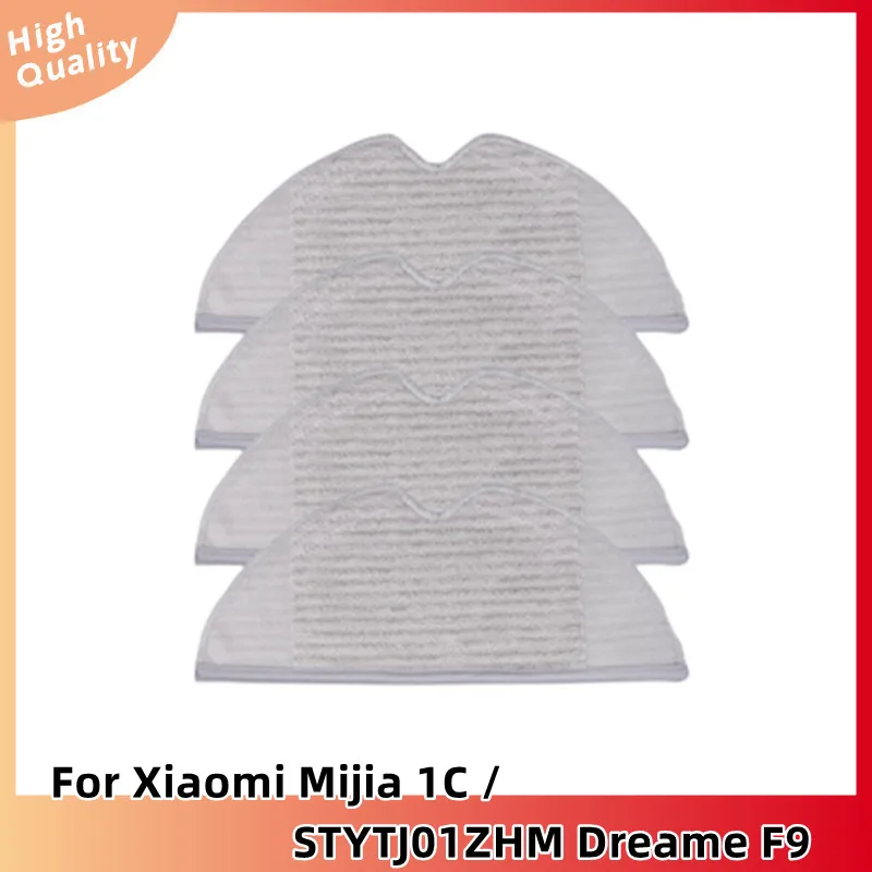 Paño de fregona con filtro Hepa para Xiaomi Mijia 1C / STYTJ01ZHM Dreame F9, accesorios de aspiradora robótica